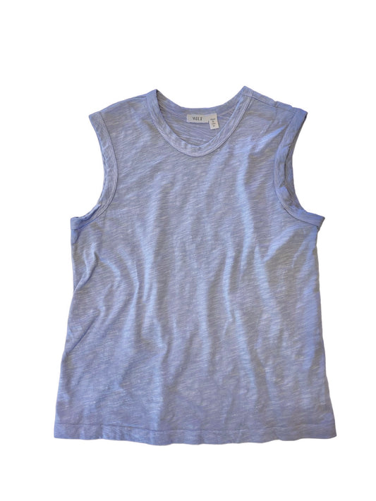 Slim Fit Sleeveless Shell in thistle by Wilt