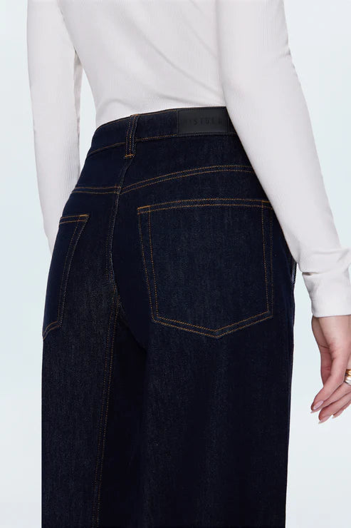 Beau Seamed Crescent Jean in nightfall by Pistola