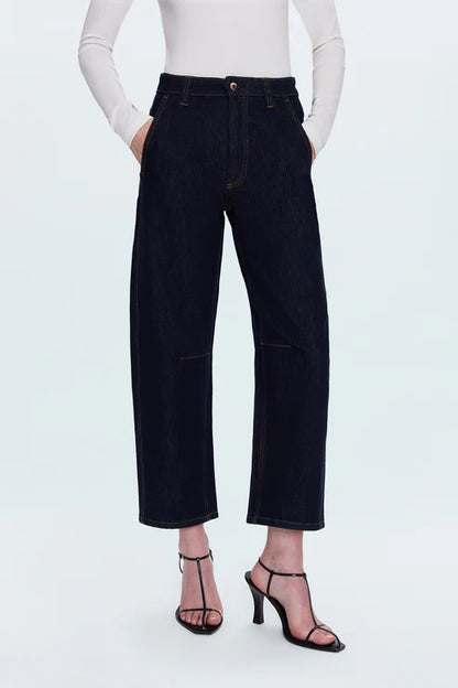 Beau Seamed Crescent Jean in nightfall by Pistola
