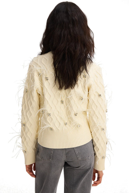 Briar Sweater in ivory by Allison