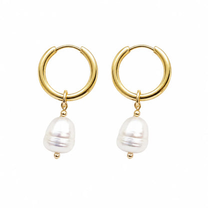 By Your Side Hoops in gold by Splash