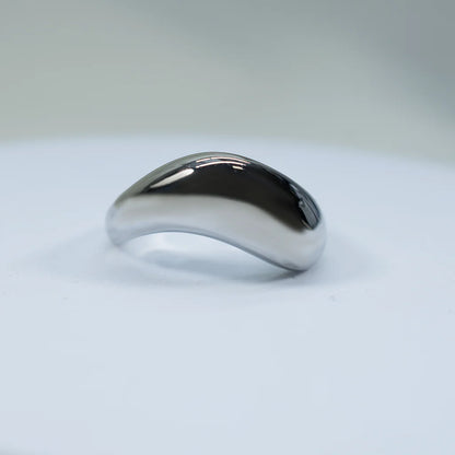 Back in Chicago Ring in silver by Splash