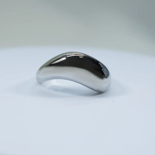Back in Chicago Ring in silver by Splash