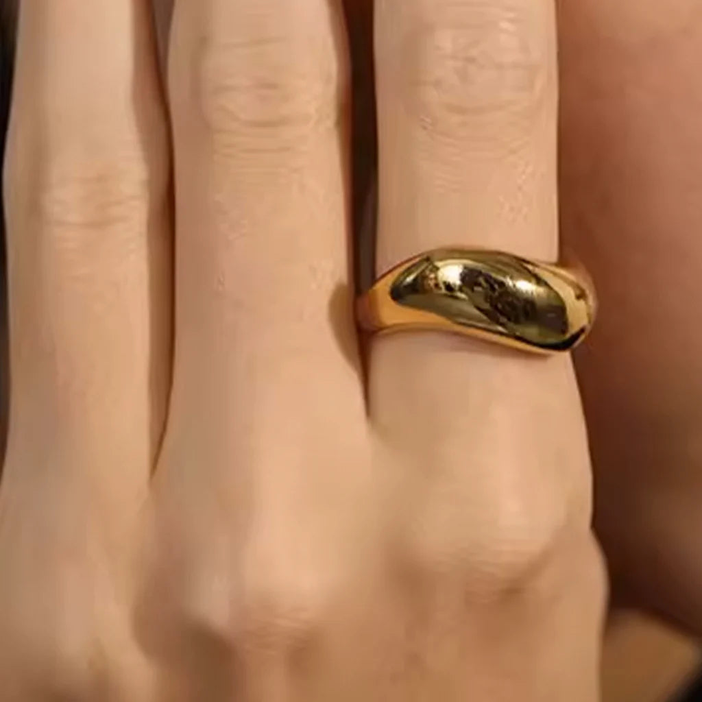 Back in Chicago Ring in gold by Splash
