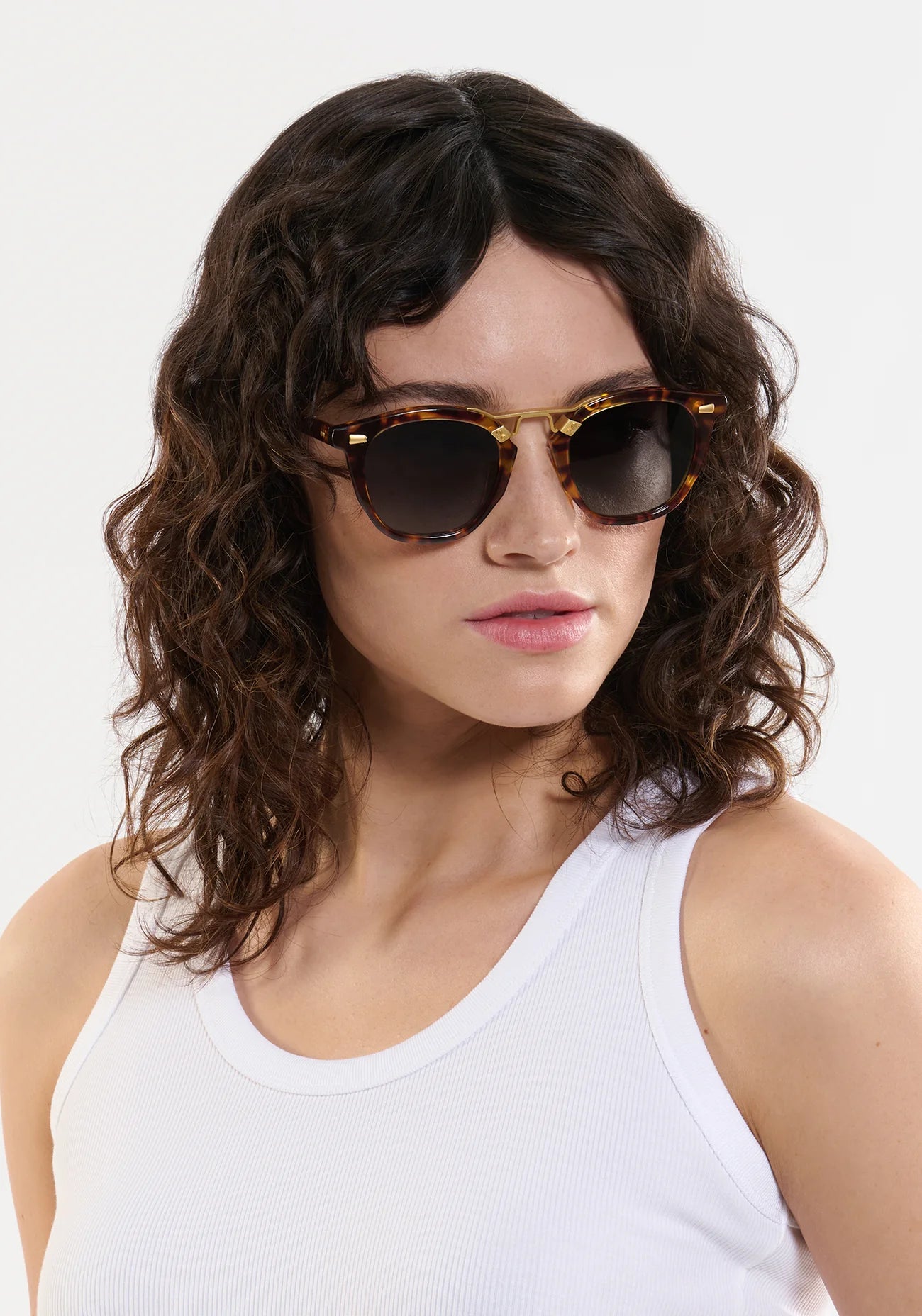 Beau II in Kyoto Tortoise 18K Polarized by Krewe