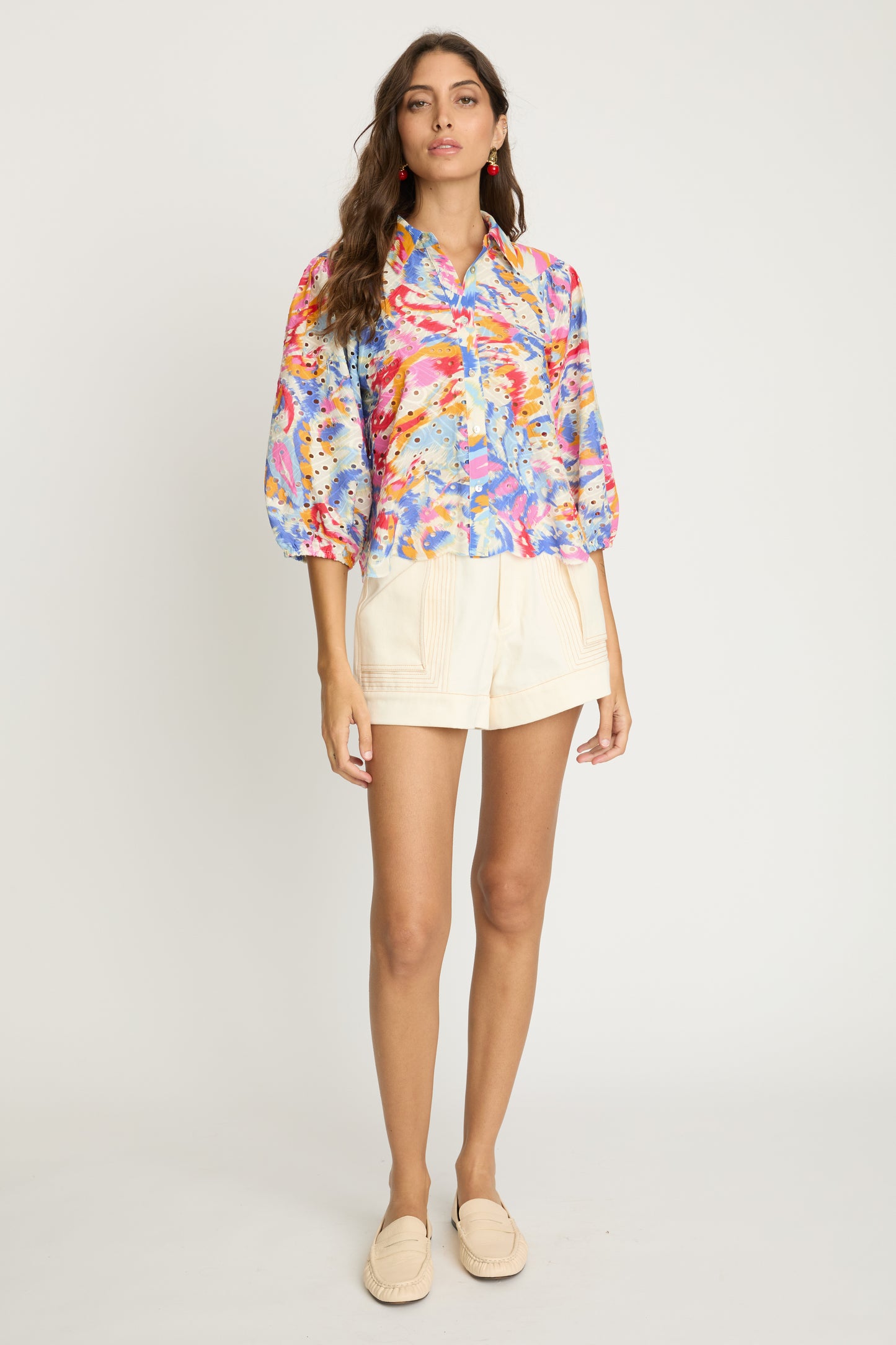 Juliette Top in vivid garden by Caballero