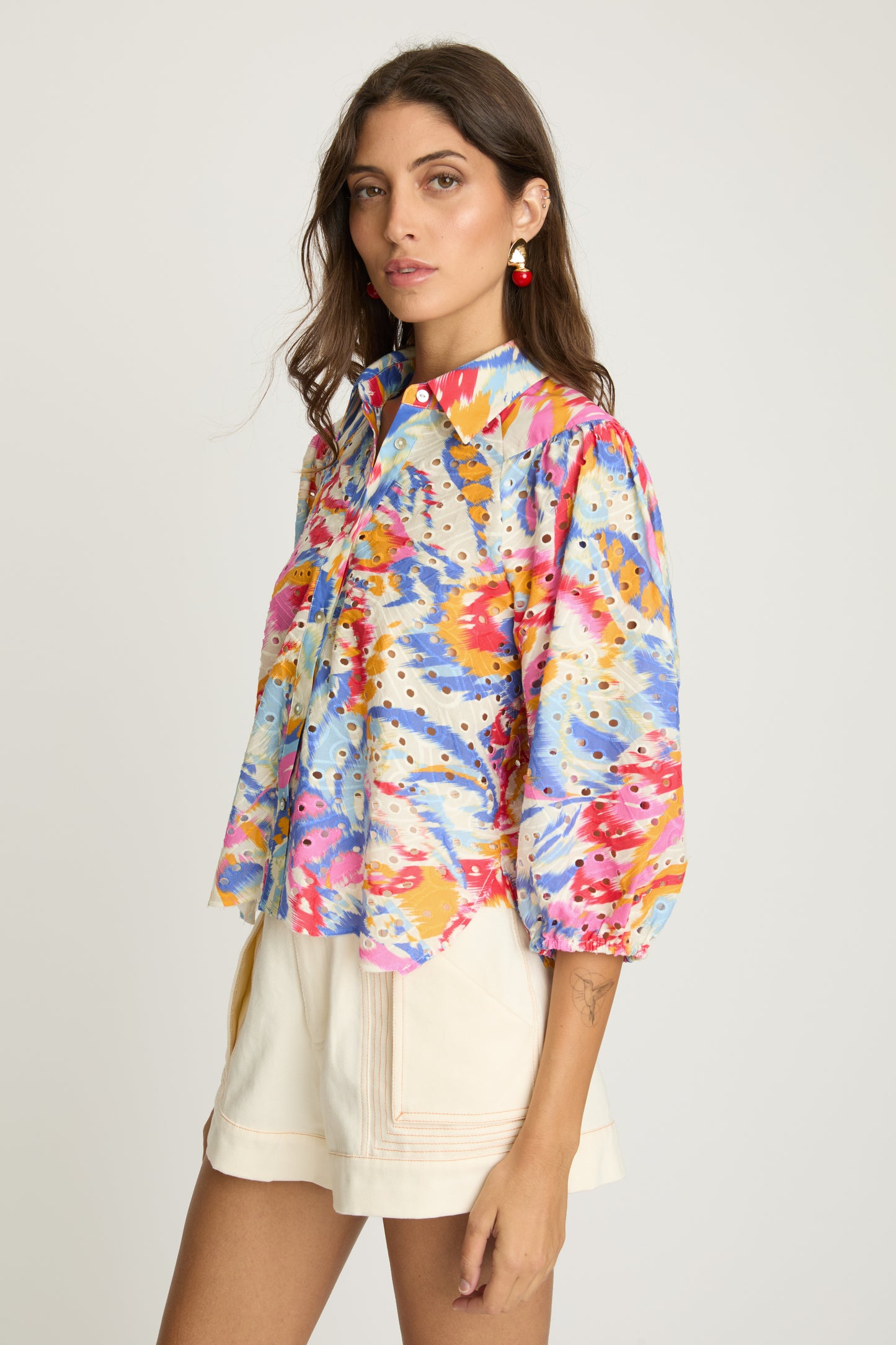 Juliette Top in vivid garden by Caballero