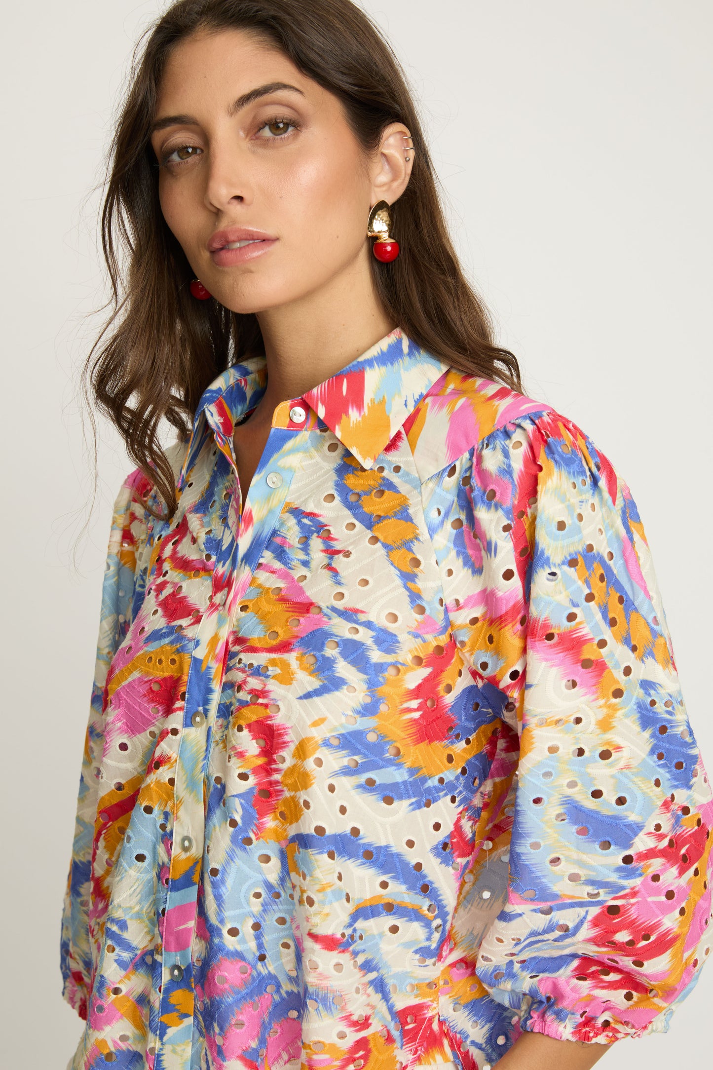 Juliette Top in vivid garden by Caballero
