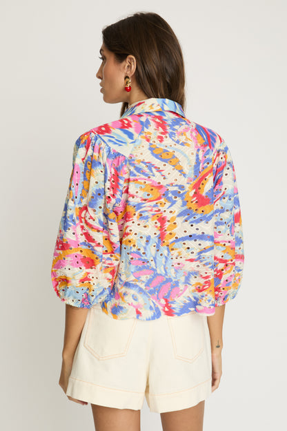 Juliette Top in vivid garden by Caballero