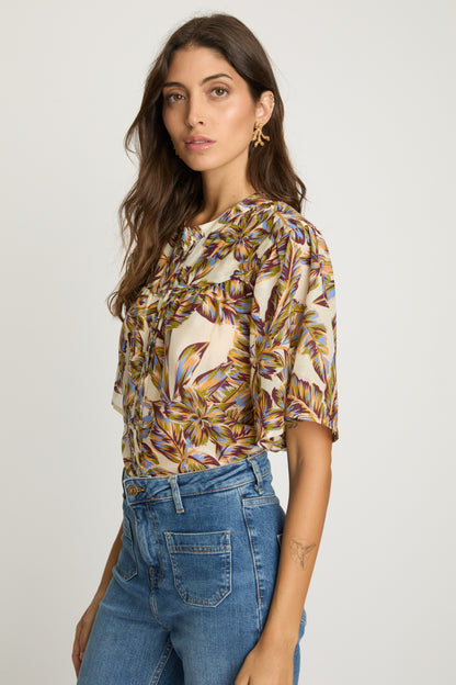 Aliyah Top in dutch blossom by Caballero