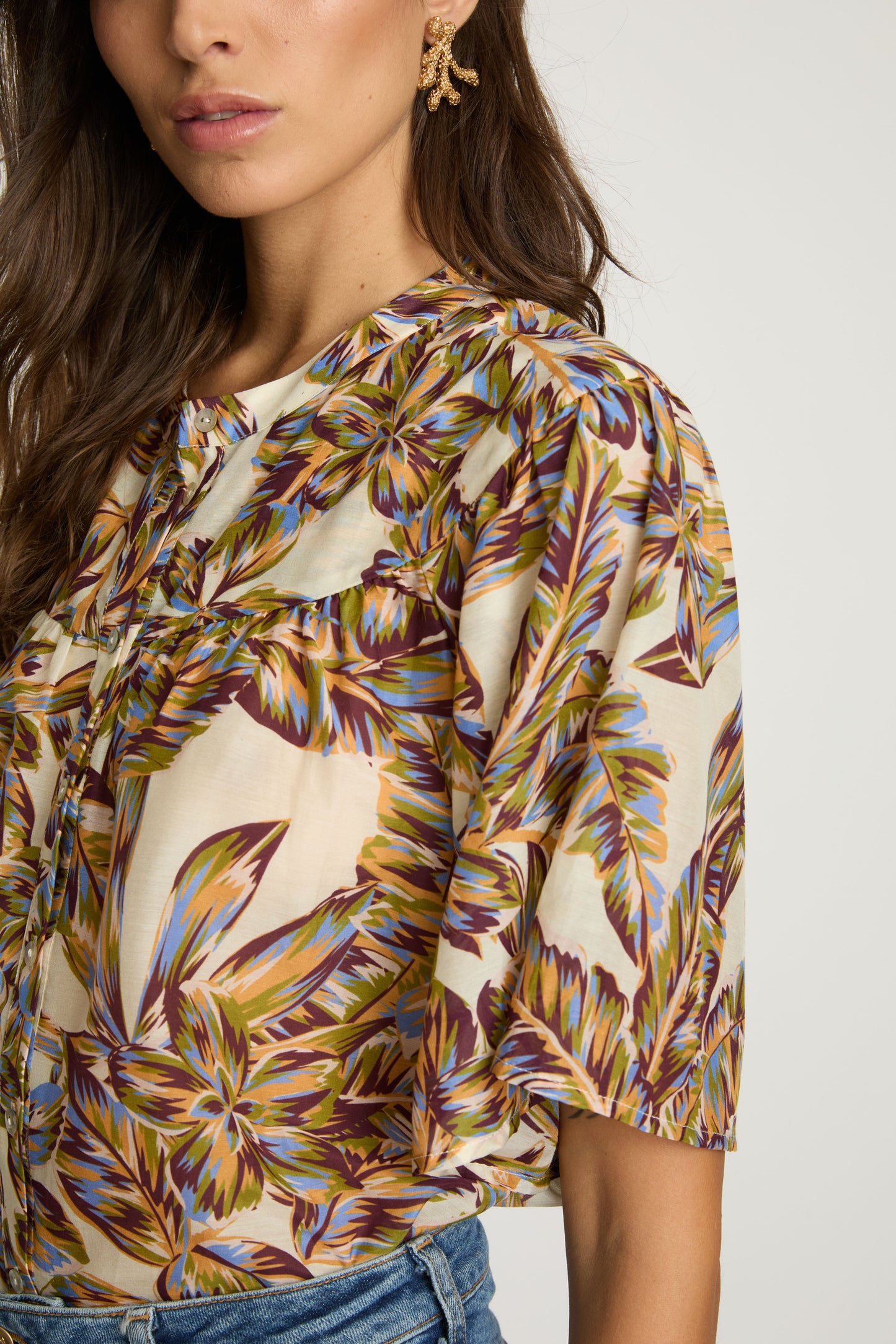 Aliyah Top in dutch blossom by Caballero