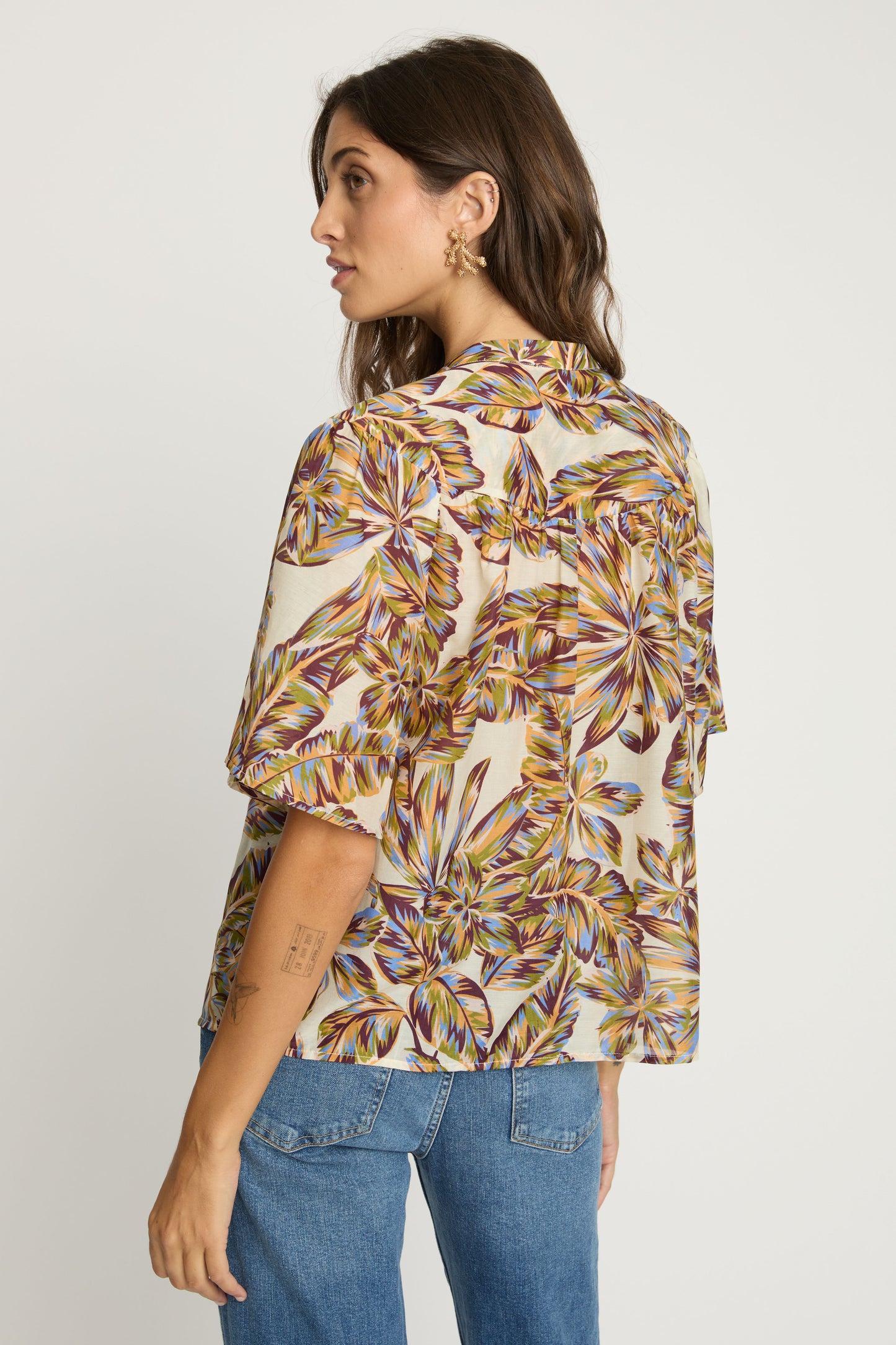 Aliyah Top in dutch blossom by Caballero