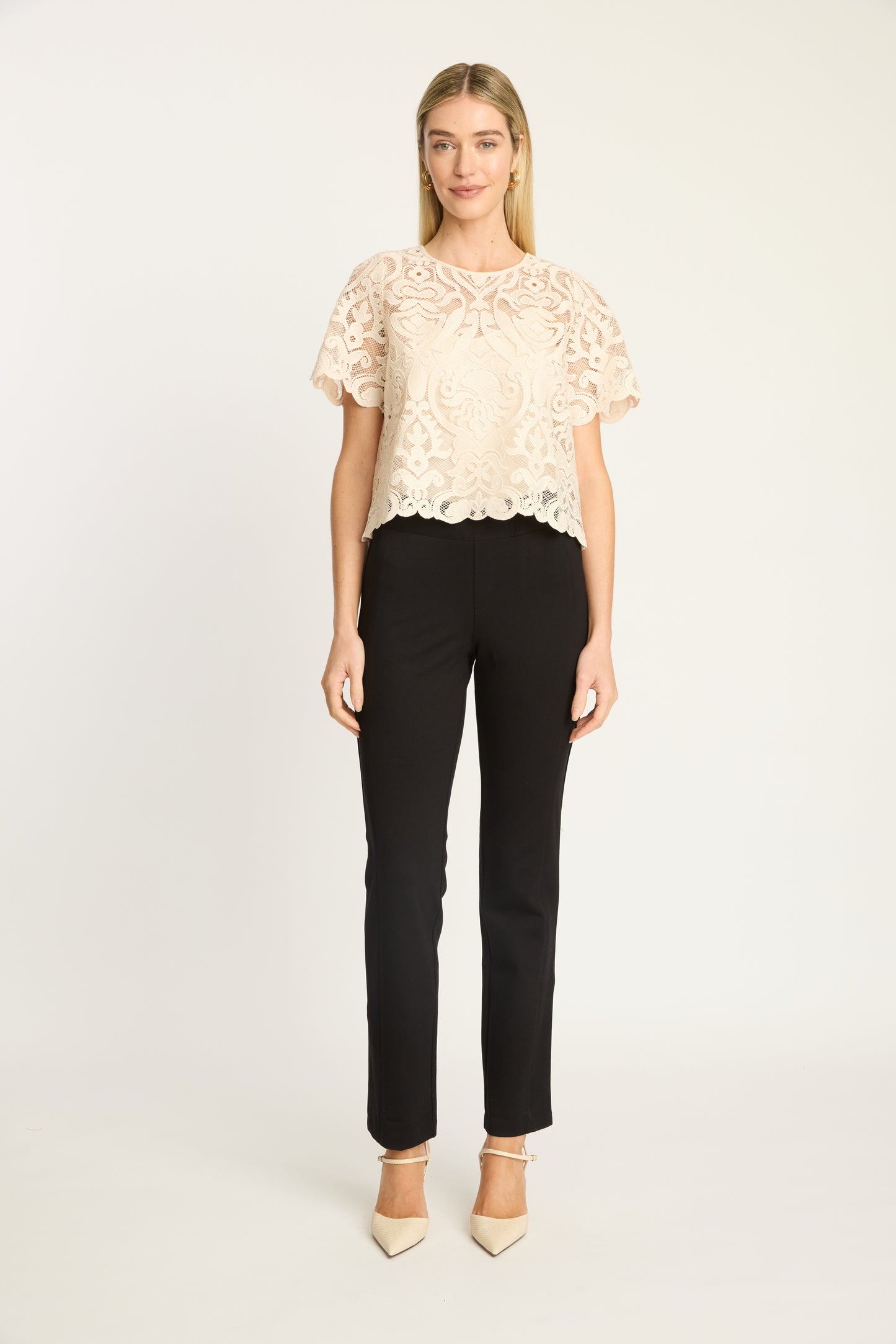 Carmen Top in natural by Caballero