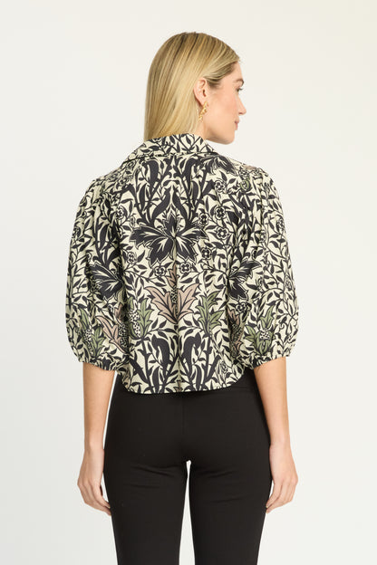 Juliette Top in safari garden morning by Caballero