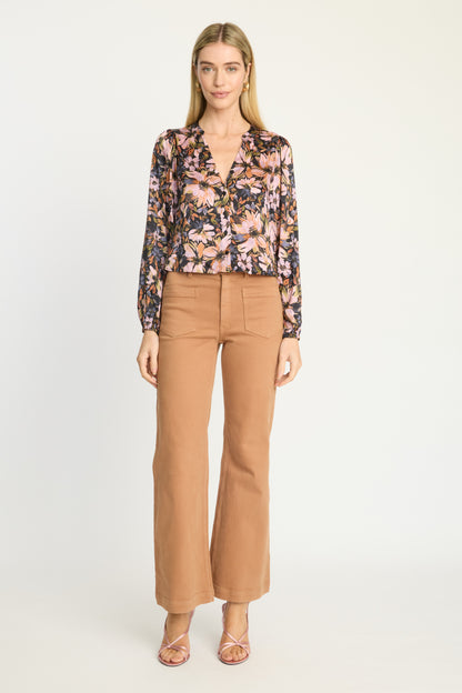 Selene Top in moon kissed floral by Caballero