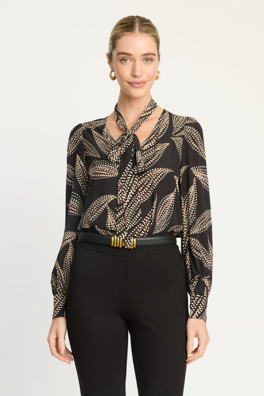 Mak Top in star dust leaf by Caballero