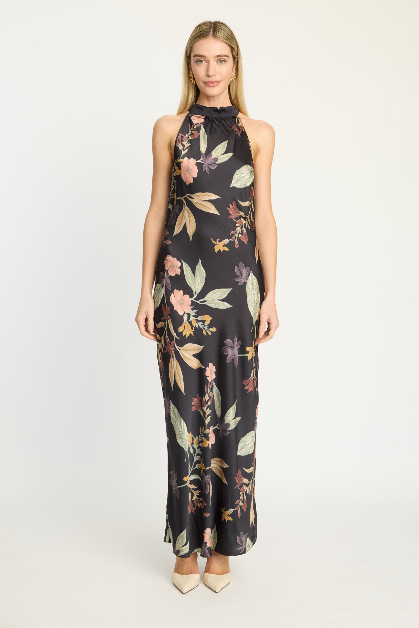Naf Dress in sundown floral by Caballero