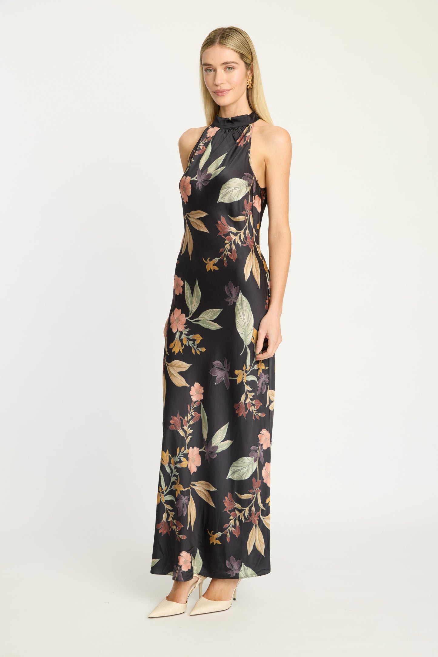 Naf Dress in sundown floral by Caballero