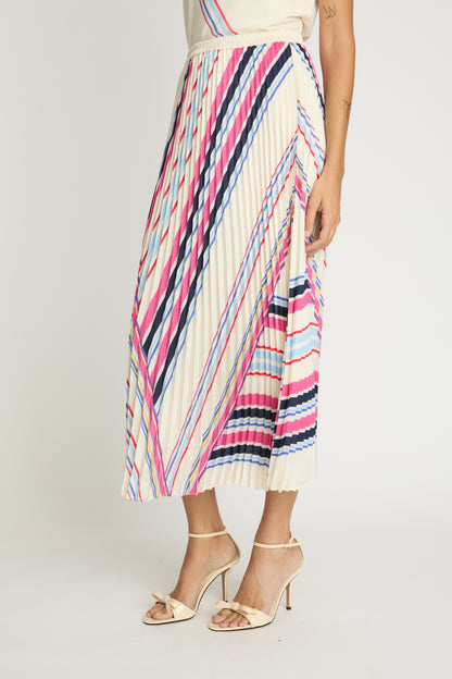Lucille Skirt in nova stripe by Caballero