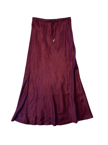 Silky Slip Skirt in merlot by Esqualo