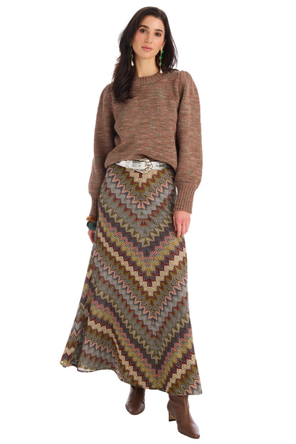 Charlotte Sweater in mocha by Allison