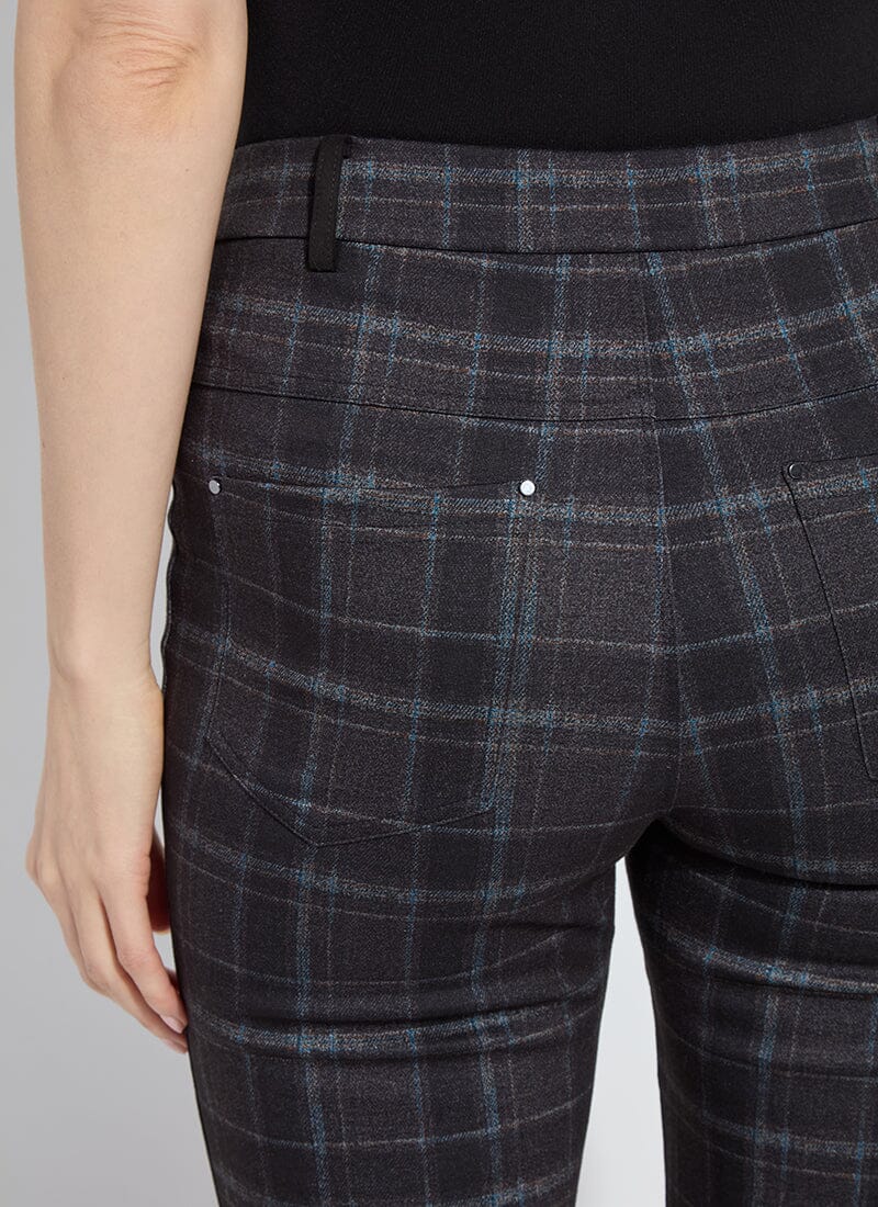 Baby Boot Ankle Pant in bristol plaid by Lysse