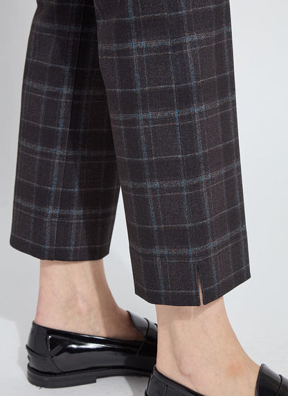 Baby Boot Ankle Pant in bristol plaid by Lysse
