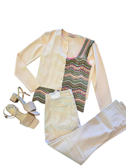 Textured Knit Tank in multi by Aldo Martins