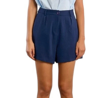 High Waisted Shorts in navy by Molly Bracken