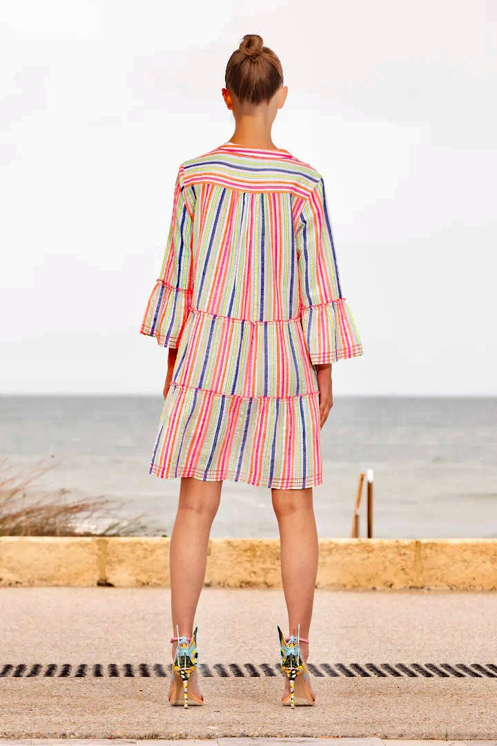 Morocco Mini Dress in multi by Lola Australia