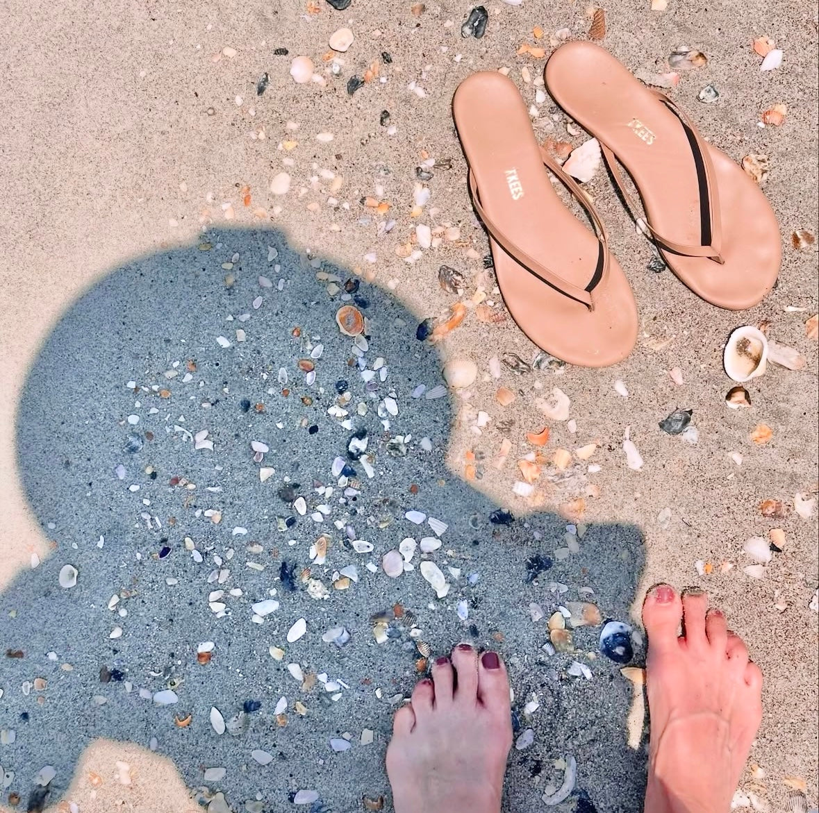 Lily Nudes Sandals in Cocobutter by TKEES