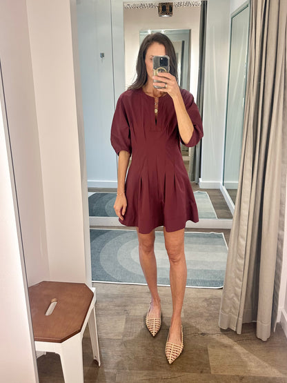 Dayton Dress in wine by Steve Madden