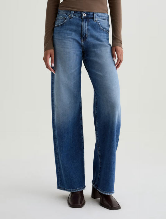 Adria Low Rise Wide Leg in headline by AG