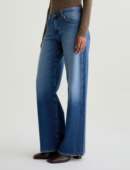 Adria Low Rise Wide Leg in headline by AG