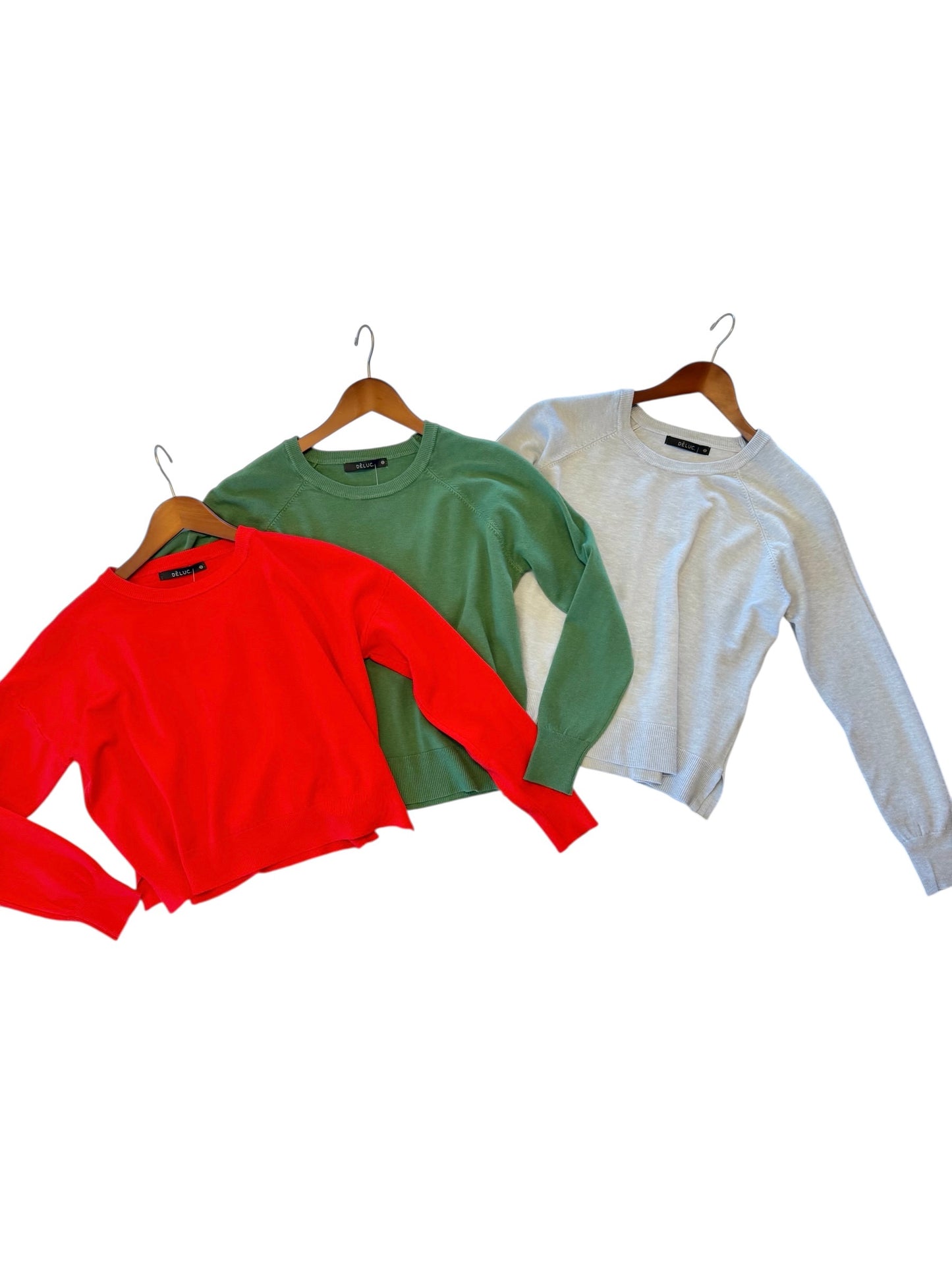 Lorraine Sweater in grass green by Deluc