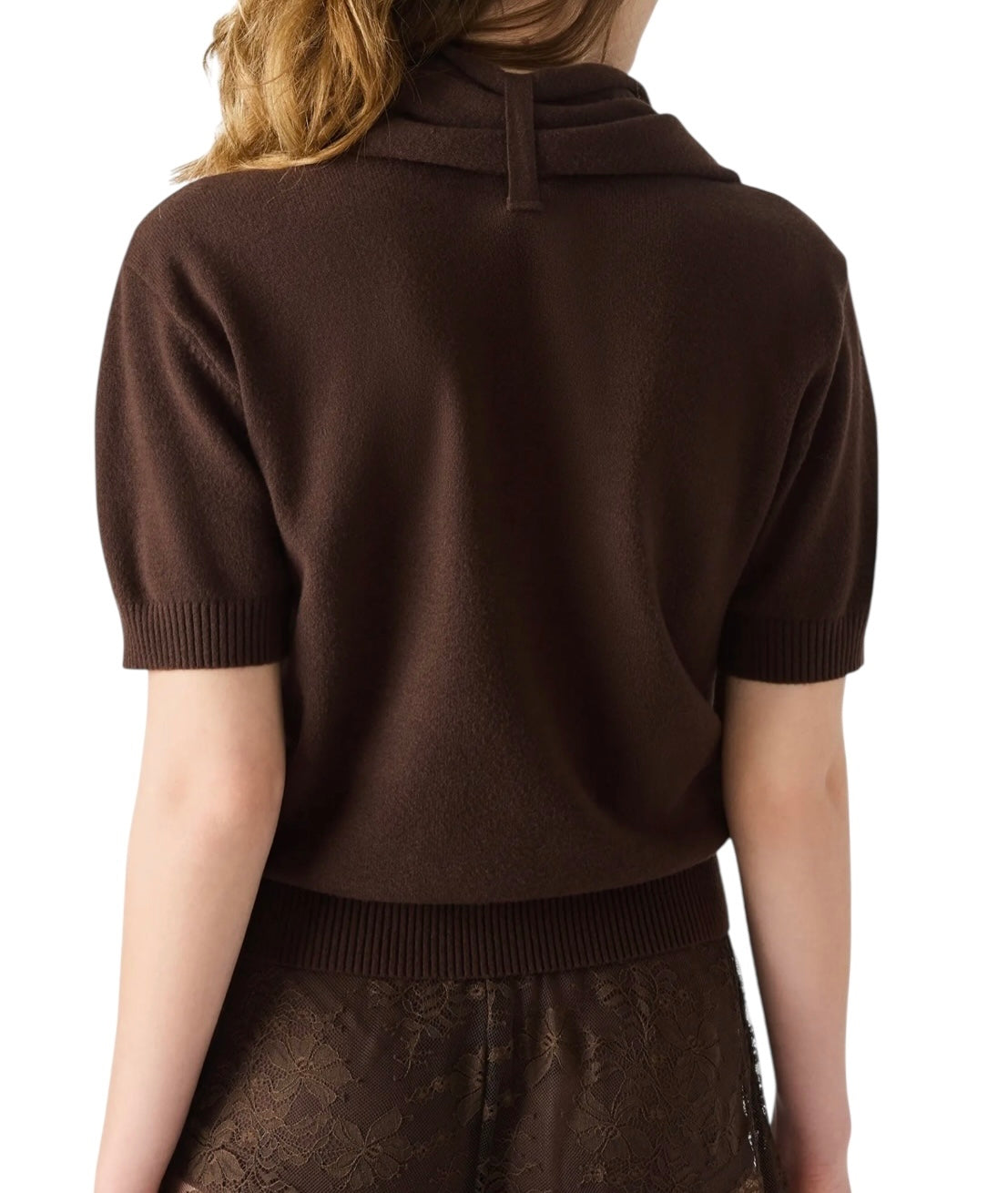 Hermia Sweater in dark espresso by Steve Madden