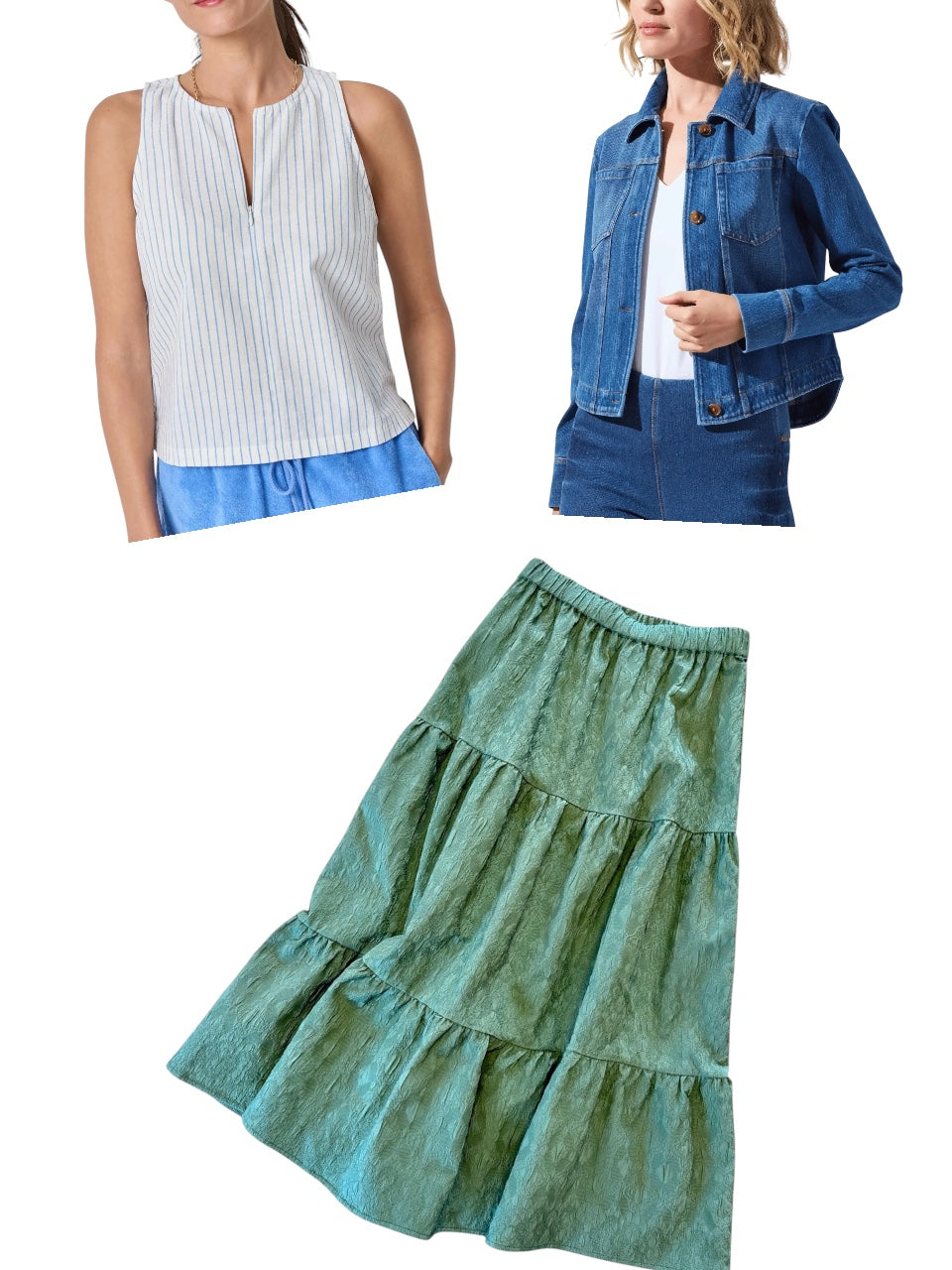 Striped Pant in capri stripe by Lilla P