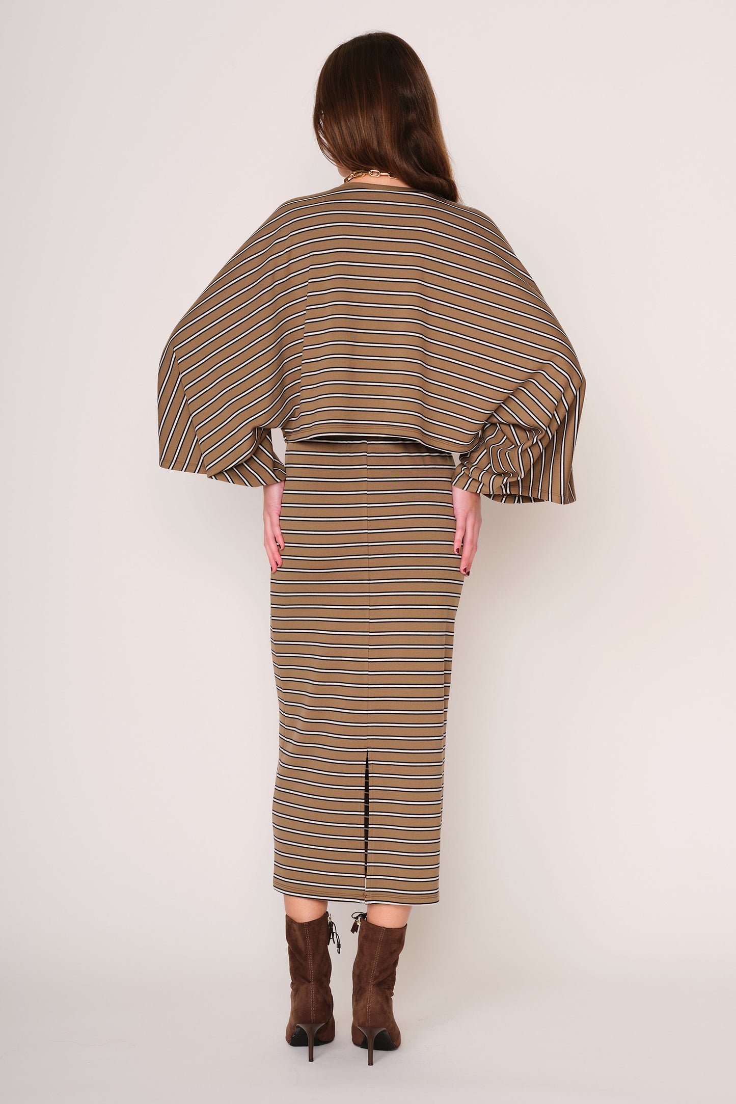 Amala Skirt in military olive by dRA