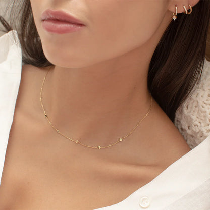 Dance the Night Away Necklace in gold by Splash