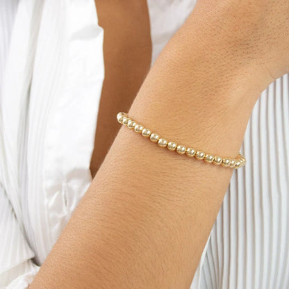Dream On Stretch Bracelet in gold by Splash