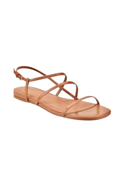 Elysha Strappy Sandal in medium natural by Marc Fisher