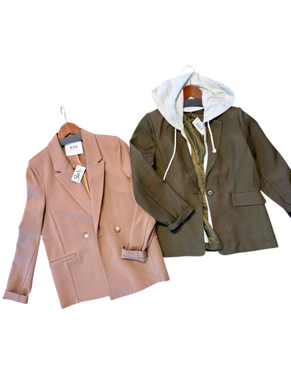 Ponte Blazer in camel by B-YU