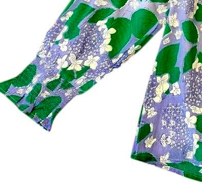 Goodwin Hydrangea Top in periwinkle by La Plage