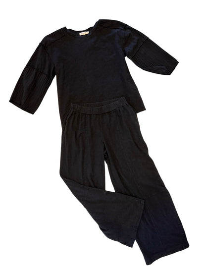 Baggy Lantern Pants in black by Mododoc
