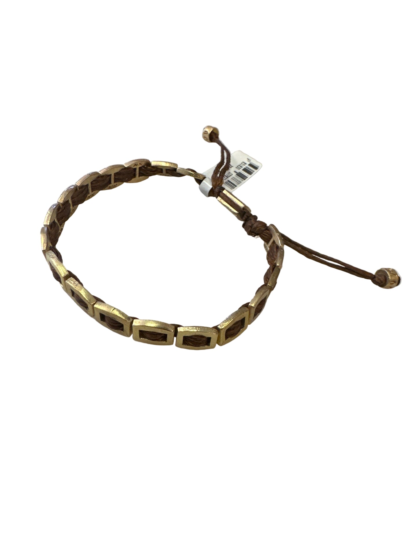 Dawson Bracelet in brown/brass by JUJU