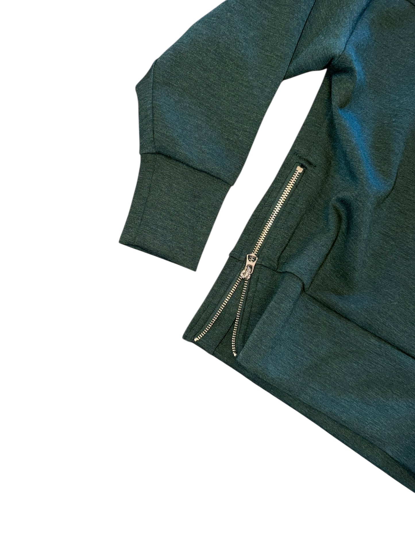 Fillana Scuba Funnel Neck Pullover in pine by RD