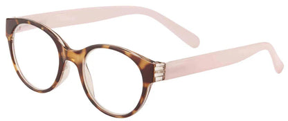 Shelby Reading Glasses: Pink / +1.25