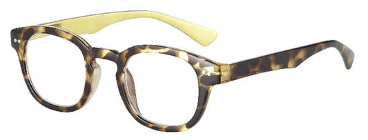 Amesbury Reading Glasses: Gold / +1.50