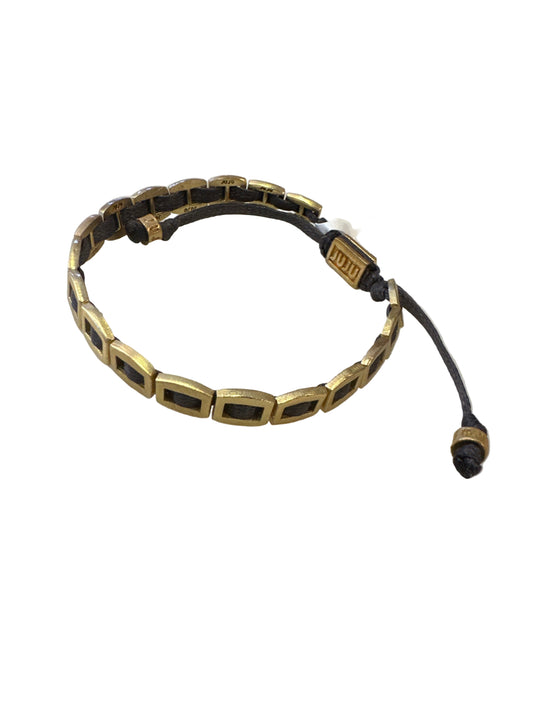 Dawson Bracelet in mushroom/brass by JUJU