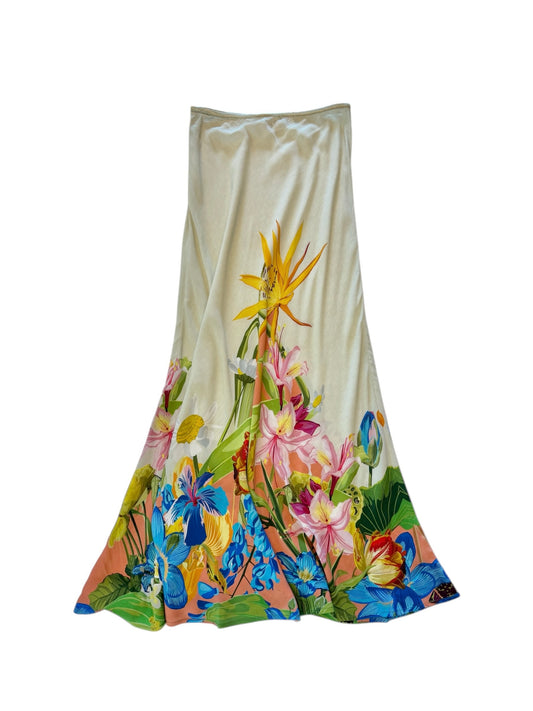 Terza Printed Skirt in coral by Blank
